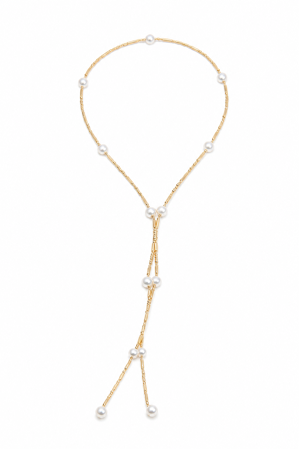 18K Magnetic  Flexi Multi Use Pearl Necklace/Bracelet